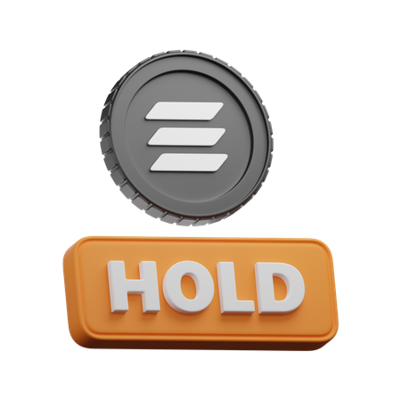 Solana espera  3D Icon