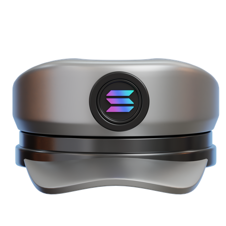 Solana Hat  3D Icon
