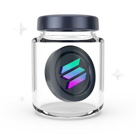 Solana jar  3D Icon