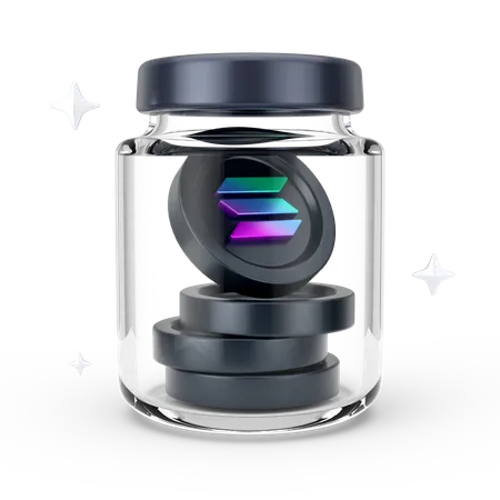 Solana jar  3D Icon