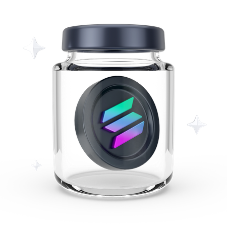 Solana Jar  3D Icon