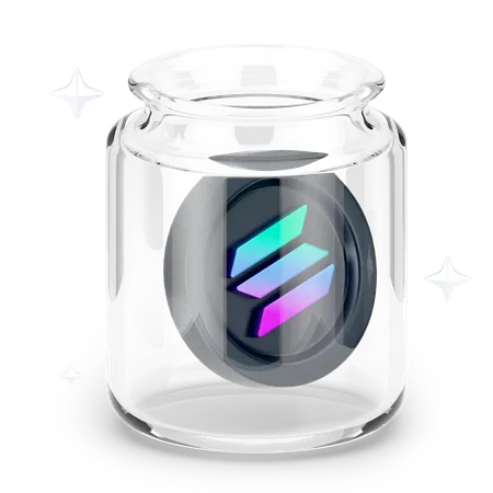 Solana Jar  3D Icon