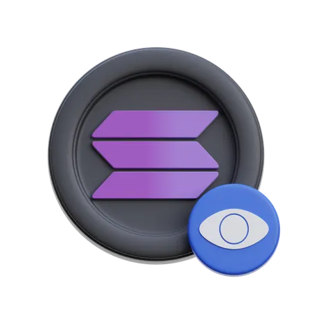 Solana Look  3D Icon