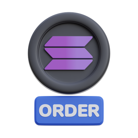 ソラナ注文  3D Icon
