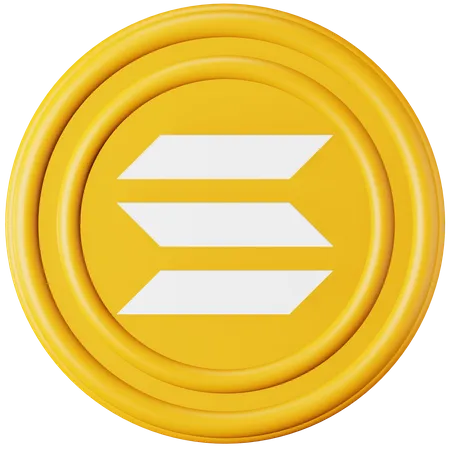 Solana (SOL)  3D Icon