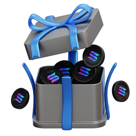 Solana Suprise  3D Icon