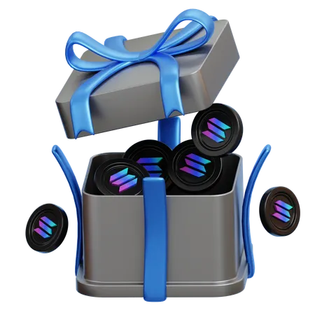 Solana Suprise  3D Icon