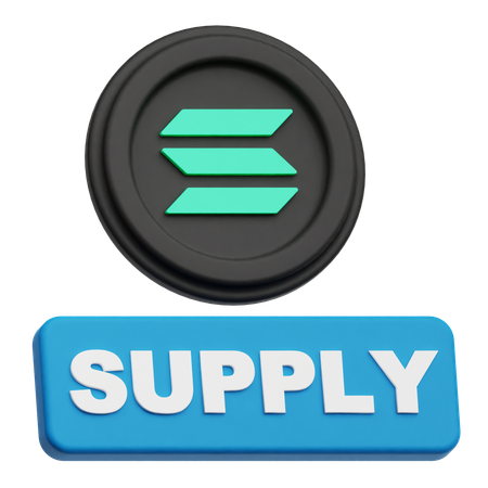 Solana-Versorgung  3D Icon