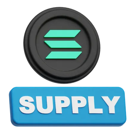 Solana-Versorgung  3D Icon