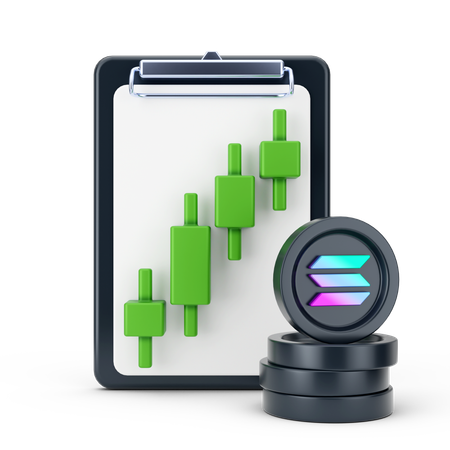 Solana-Wachstumsbericht  3D Icon