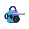 secure solana emoji 3d