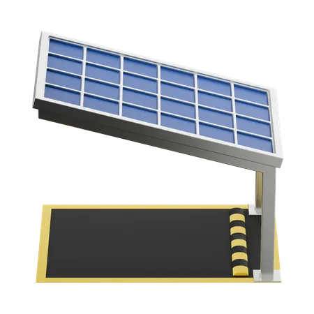 Solar Carport  3D Icon