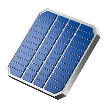 Solar Cell  3D Icon