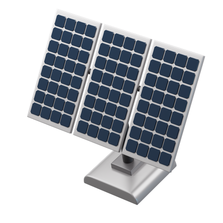 Solar cell  3D Icon