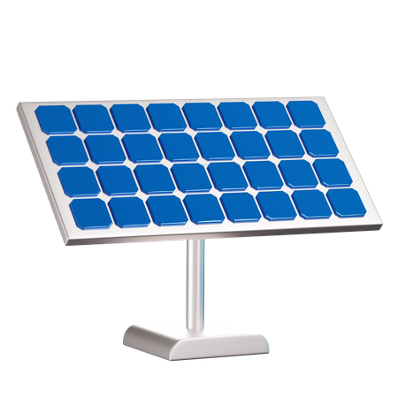 Solar cell 3D Icon
