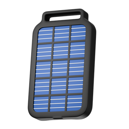 Solar Charger  3D Icon