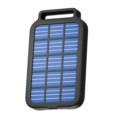 Solar Charger  3D Icon