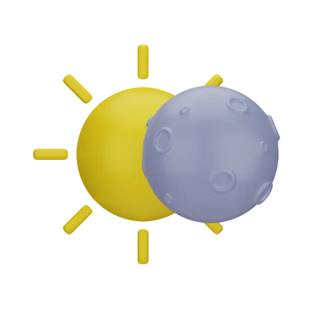 Eclipse 3 D Weather 3D Icon