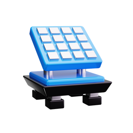 Solar Energy  3D Icon