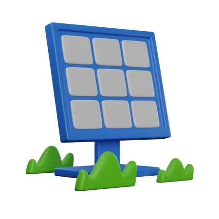 Solar Energy  3D Icon