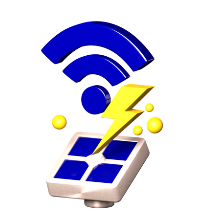 Solar Energy  3D Icon