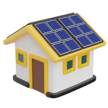 Solarhaus  3D Icon