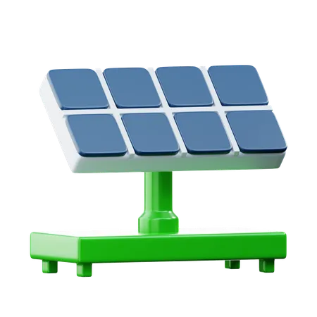 Solar Panel Ecology 3 D Icon 3D Icon