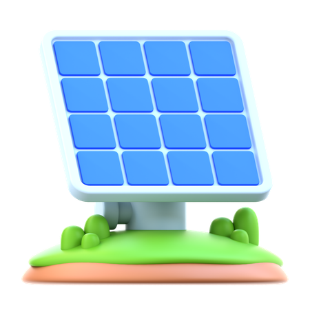 ソーラーパネル  3D Icon