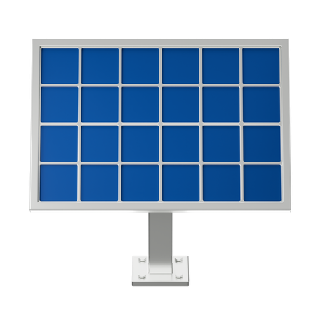 ソーラーパネル  3D Icon