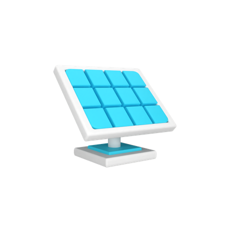 Solar Panel  3D Icon