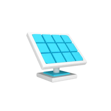 Solar Panel  3D Icon