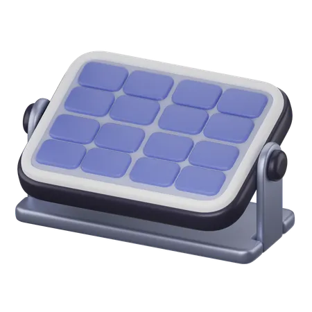 Solar Panel  3D Icon