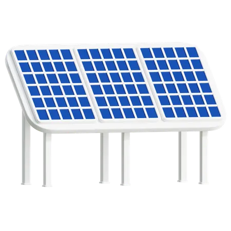 Solar Panel  3D Icon