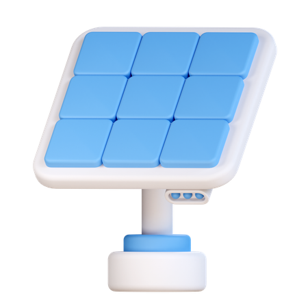 Solar Panel  3D Icon