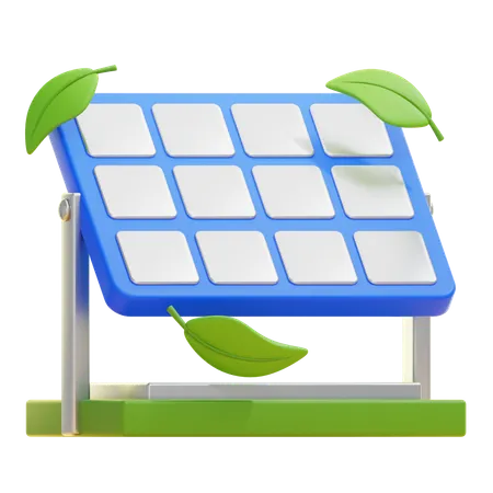 Solar Panel  3D Icon