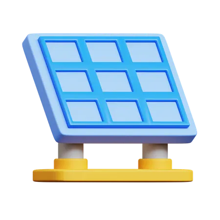 Solar Panel  3D Icon