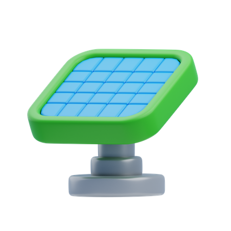 Solar Panel  3D Icon