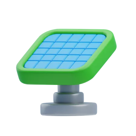 Solar Panel  3D Icon