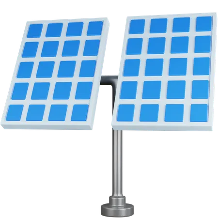 Solar Panel  3D Icon