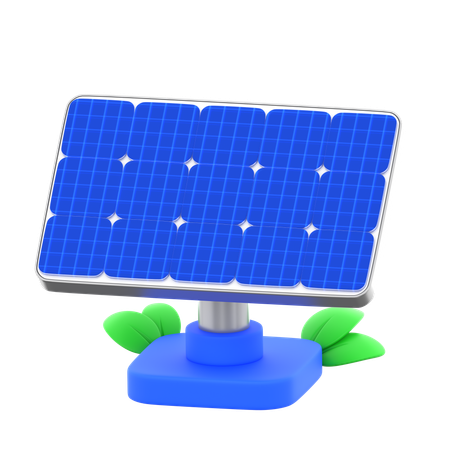 Solar Panel  3D Icon