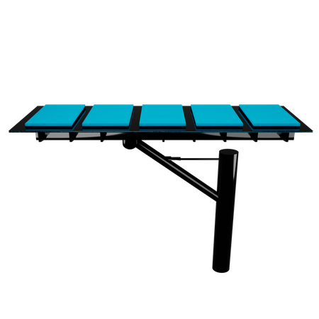 Solar Panel  3D Illustration