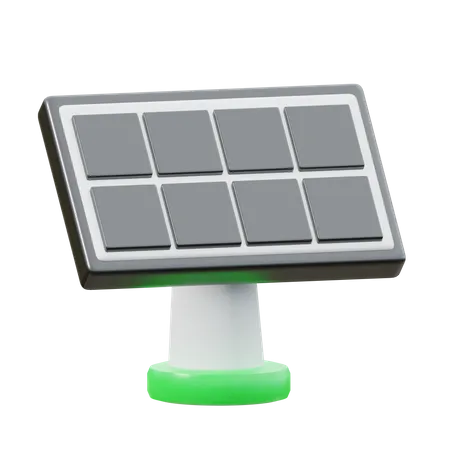 Solar panel  3D Icon