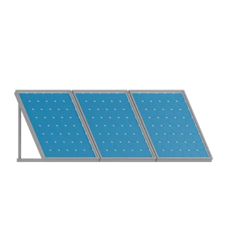 Solar Panels  3D Icon