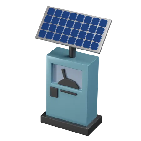 Solar Station  3D Icon