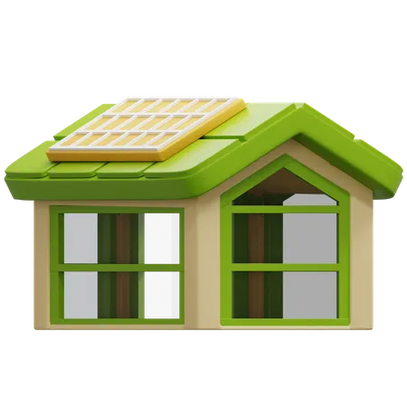 Solarhaus  3D Icon