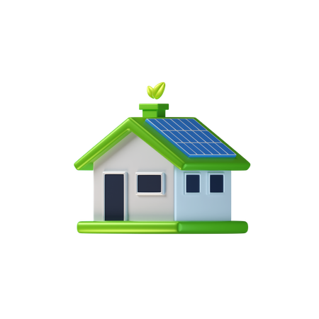 Solarhaus  3D Icon