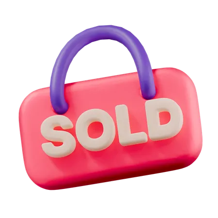 Sold Out  3D Icon