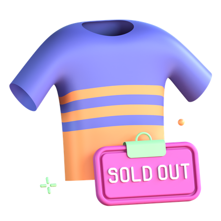 Sold Out  3D Icon