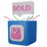 3d sold logo