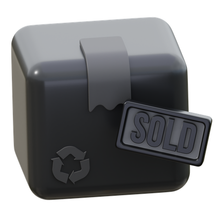 Sold Package  3D Icon